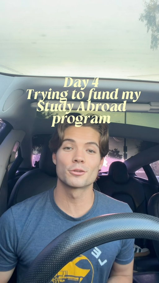 Day 4! Trying to fund my Study Abroad program this fall! Some possible good news… #studyabroad #student
