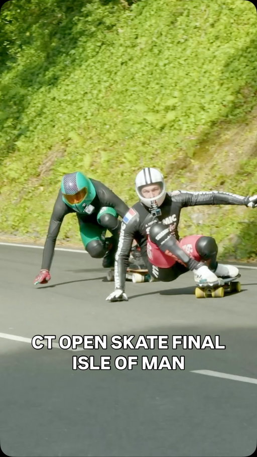 Rewatch the full CT Open Skate final from the Isle of Man TT mountain course 🔥

An epic final that unfolded on a packed course as @adrienpaynel , @hazclarke_hlss , @nick_broms and @ste_barbizzi battled for the podium. 

@visitisleofman @fynodereedistillery @the_ohio_wheel_co @ellanvannineventsiom #ExtraordinaryIsle #IOMStory #wdsc  #visitisleofman #isleofman