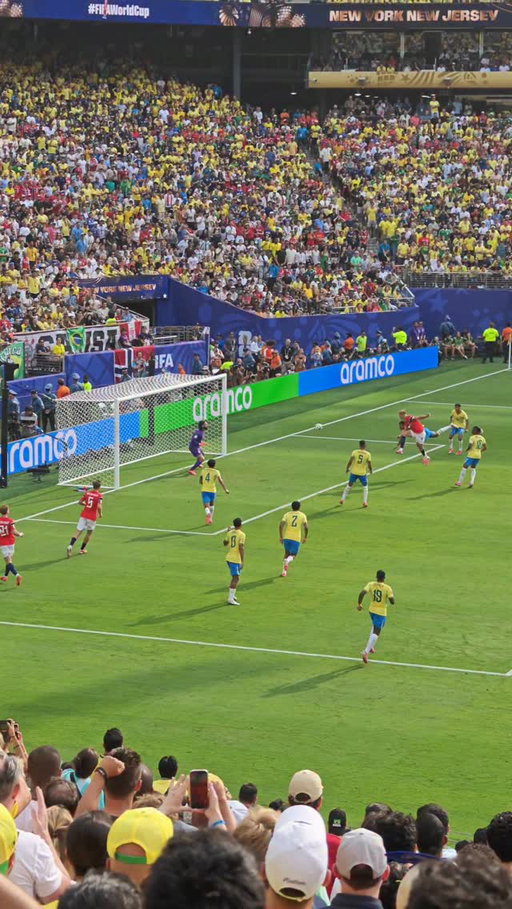 What a header - Incredible game!! 🇳🇴🇧🇷⚽

Thank you @lenovo for the tickets 🙌

Shot on Oppo Find X9 Ultra.

 #fifaworldcup #fifaworldcup2026 #brazil #norway #goal