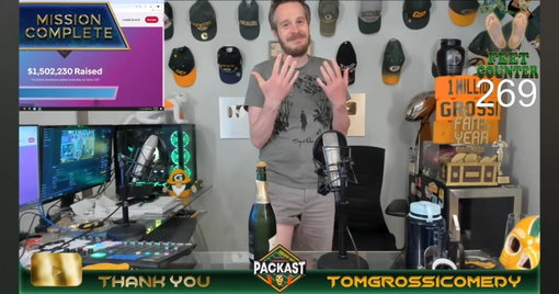 We did it. 

Over $5 million in 5 years for charity. 

Chaotic Good forever.
