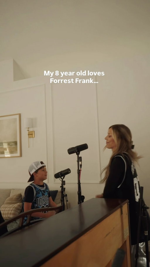 A moment that will stay with me forever 😭

When Elisha asked if we could cover his favorite @hiforrest song together, I knew we had to. 

See you Friday!

#christianmusic #worshipleader #forrestfrank #childlikefaith #christianmusic