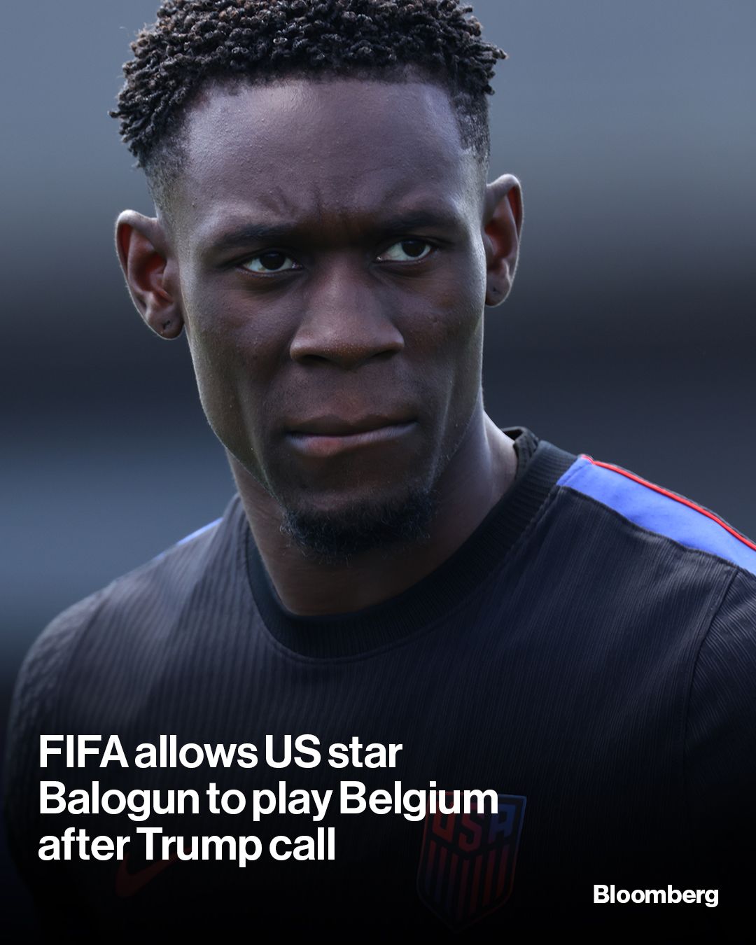 Folarin Balogun will be allowed to play for the US men’s soccer team in its World Cup match against Belgium, a rare reversal by FIFA of a one-game ban after President Donald Trump appealed personally to the soccer governing board’s leader. Tap the link in bio for more.

📷️: Jamie Squire/Getty Images