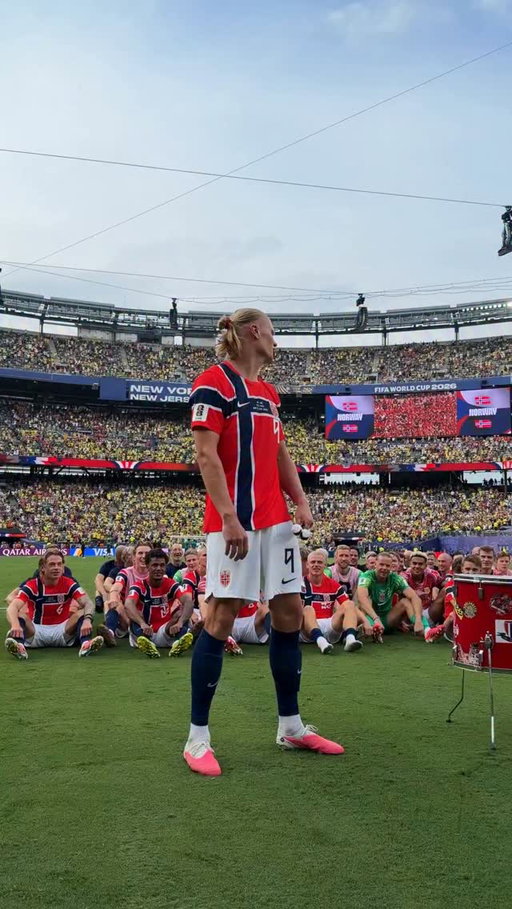 Take it away, Erling🥁🤩