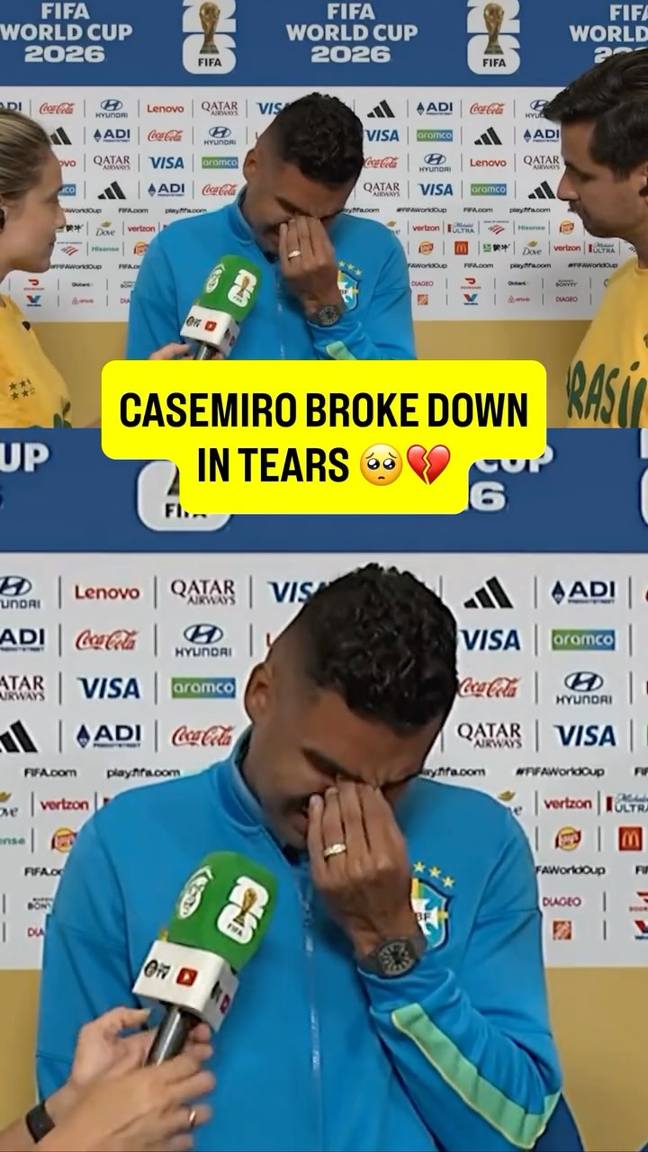 Casemiro: “It's hard to find words...” 🥺💔

“It's the dream of any Brazilian to win a World Cup. When you start playing! I had the third opportunity…” 😔

"It's difficult. I only want to be with my family. We did our best, but we lost our dream...” 💭 

“We disappointed all Brazilians." 😢

“We will always be the generation that didn't win the World Cup." 😓