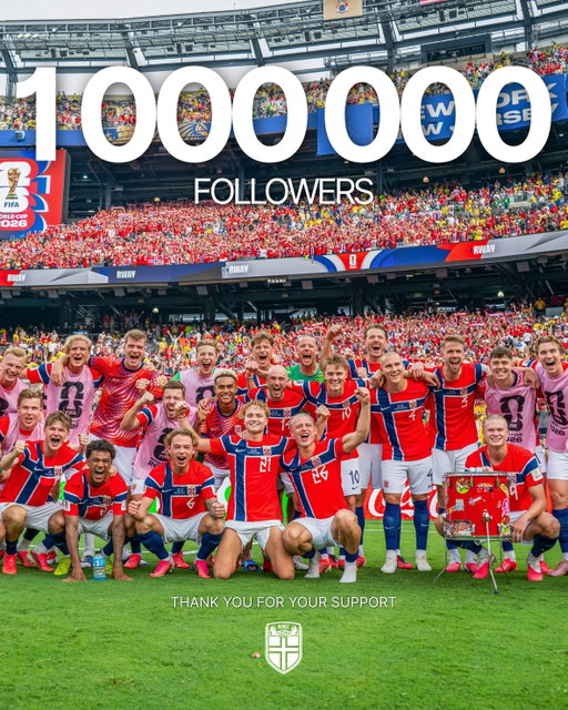 Thank you for your support ❤️🇳🇴