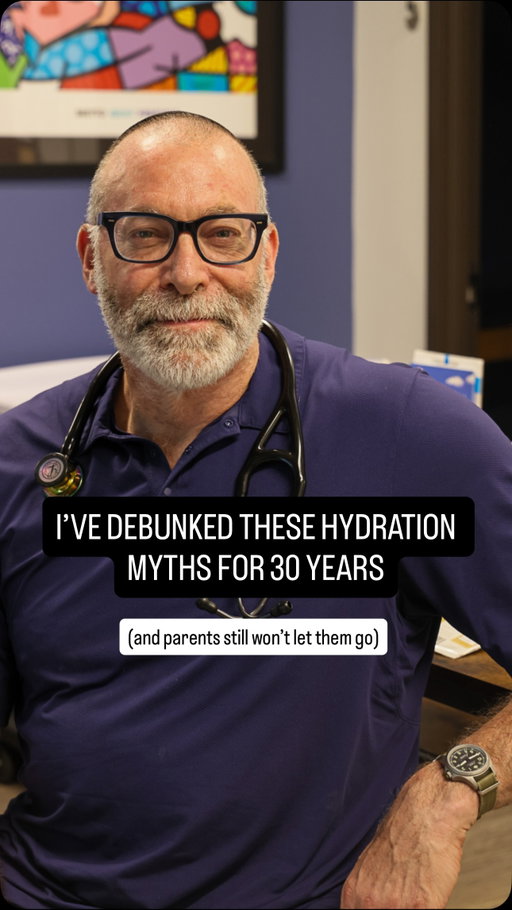 If you think water is always enough, sports drinks are fine after practice, coconut water is the gold standard, more salt is always better, or your kid would tell you if they were thirsty…

This one’s for you. 💧

Follow and share with your summer squad! 

Milobsky20 for 20% off curehydration.com