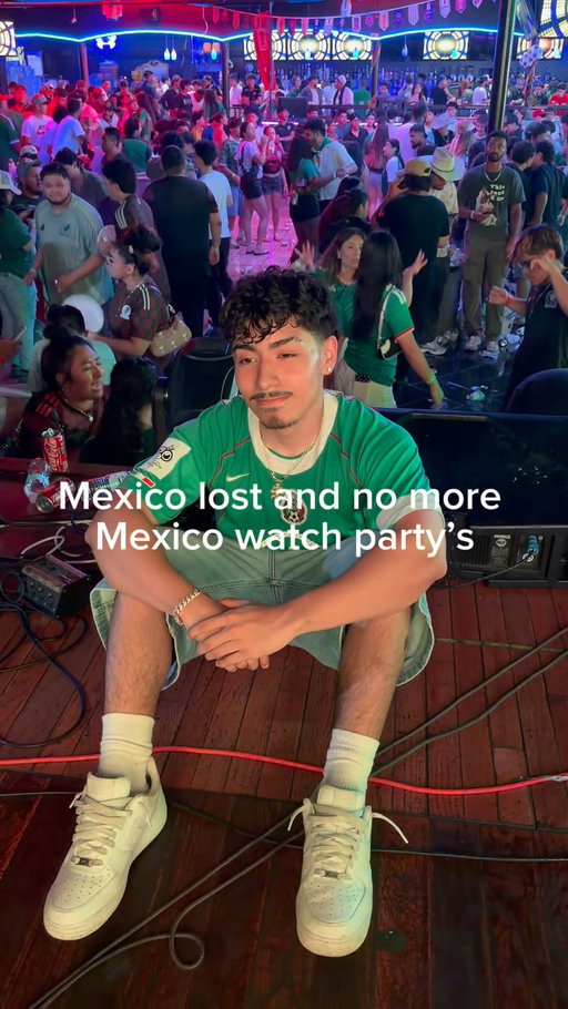 It lasted a little but it was amazing, thank you for everything Mexico #mexico #worldcup #england #watchparty