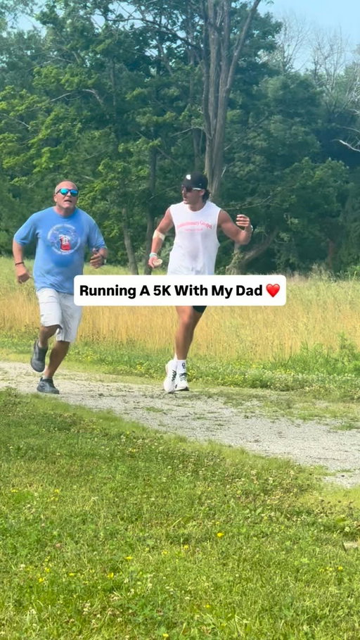 The greatest day of my entire life.
(GO FUND ME IN MY BIO ❤️🙏)

***BACKSTORY** 

The last time I spoke with my father was 3 years ago. He was in the car with me trying to take his own life. I drove around town all by myself at 23 years old for 2 hours until his high came down so that way nothing would happen. I distanced myself from him since because of how difficult that was on me. May 25th I received an email from a complete stranger telling me that my father has been sober for 8 months, found Jesus and is doing amazing in a Christian recovery program. I was also told he would be running his first ever 5K on July 4th. That moment I dropped to the floor, gave my life to Jesus and decided right then and there I am running the race with him. He doesn’t have a cellphone so he has no clue this stranger reached out or that I was coming. On July 4th I drove 3 hours to surprise him and run along side him. I am raising money to help my father find a job once he graduates from his recovery program. This money will also go towards me and all of my friends renting a van and surprising him at his graduation. I want to bring gifts, balloons and a bunch of new clothes to help him get off his feet. He graduates July 26. He has been sober for 8 months and never has been celebrated for ANYTHING once in his life. If you could share the go fund me in my bio or even donate $1 it would mean the world to me. LET’S GET MY DAD A JOB!! HE DESERVES A CHANCE MORE THAN ANYONE. HE HAS WORKED SO HARD FOR THIS. Thank you. ❤️

- Kyle