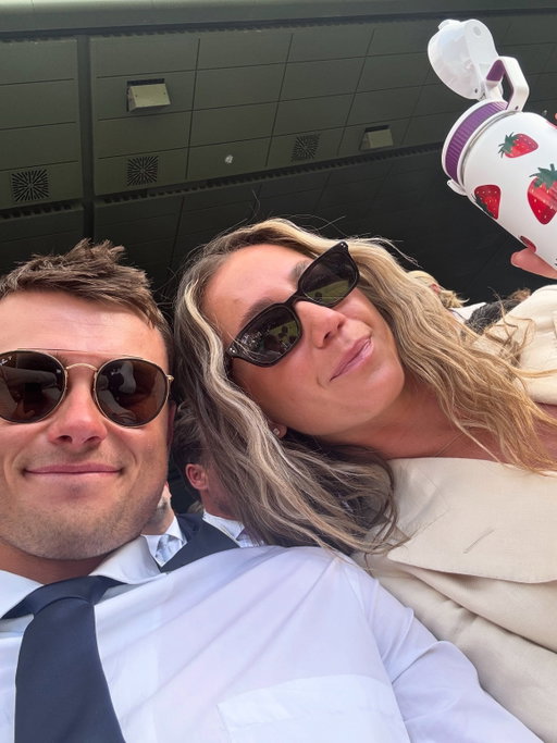 Wimbledon is so cool. Thank you @rolex for hosting us!
