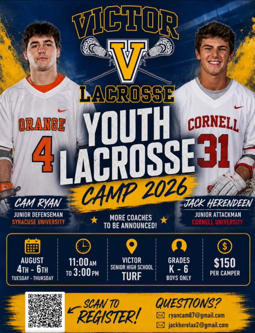 Scan the QR code or use the link in our bio to register for camp!!