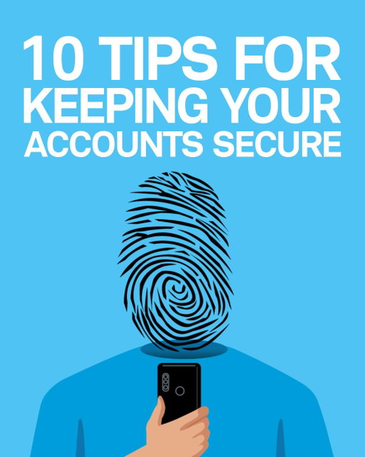 Your digital fingerprint deserves protection too. Start with these 10 tips. Link in bio for more. 🔗
