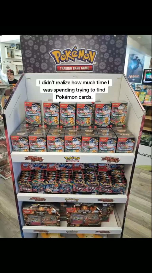 No more store runs. Just easy pack opening and collecting now. #ad #PokemonCards #Trove #FYP #Collectibles