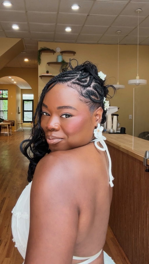 When you go get your hair done and all you do is dance because you and your braider are from different countries but listen to the same music 🇭🇹🇨🇮 it’s vibes on vibes no matter what 🌴#explorepage✨ #relatable #summerbraids #braids #braidsbraidsbraids