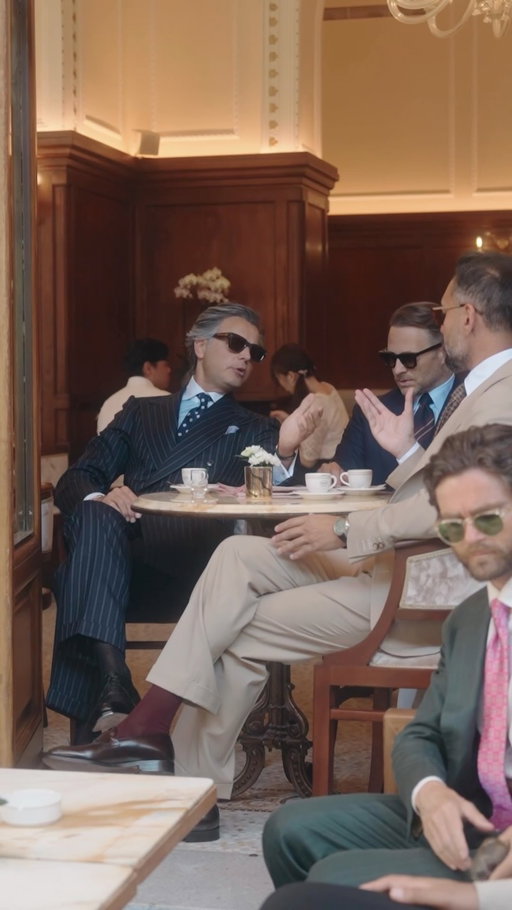 Behind the scenes of the reel that reached over 11 million views. Just a simple moment, filmed on a phone during our breakfast, capturing the beauty of authentic Italian style. Lovely clip by @ferrum.n  and his wife 🙏