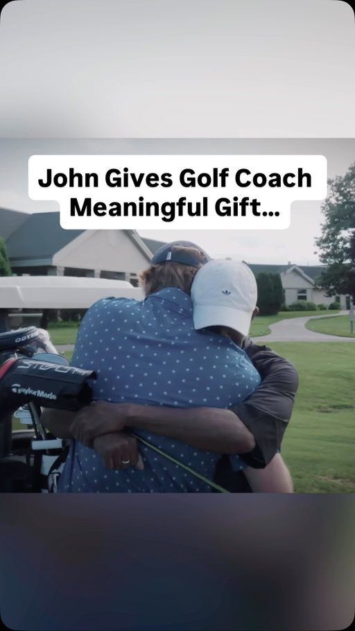 A very meaningful moment! 
•
•
•
#golf #golfstagram #golfer #gift #moment