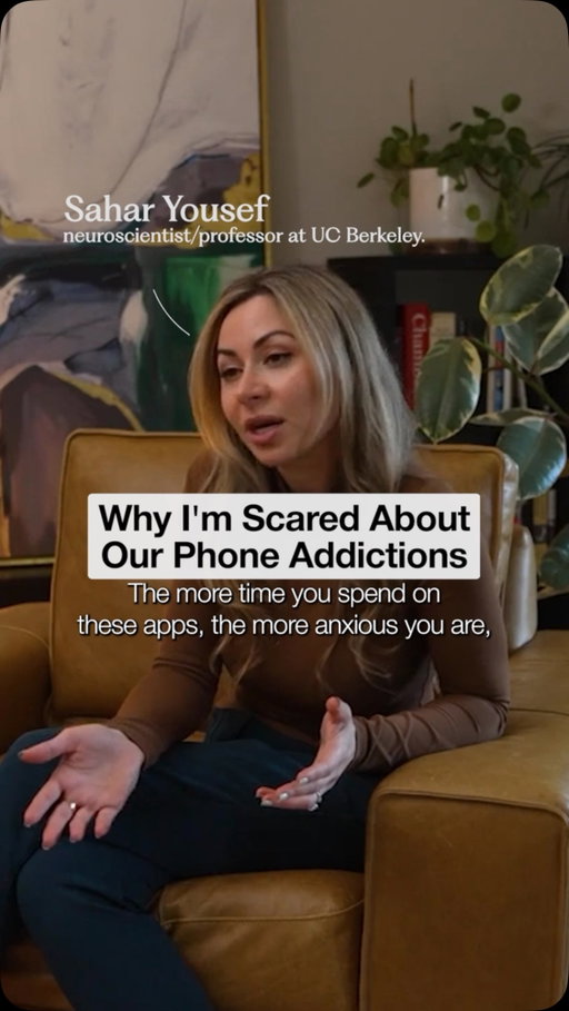 The anxiety, stress, and depression tied to heavy app use was expected, but the actual brain atrophy showing up in scans of healthy young people was not. These are perfect, uninjured brains meeting the criteria for smartphone addiction, and the bar to qualify is lower than almost anyone realizes.

#SaharYousef #BecomingSuperhuman #DigitalWellbeing