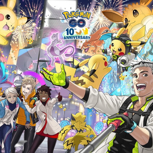 Today we celebrate a decade of community, discovery, and exploration in #PokemonGO. 🏞️🤩

We’re excited to share this year’s anniversary artwork from Yusuke Kozaki, the talented character designer for Pokémon GO.

https://pokemongolive.com/post/pokemongo-10th-anniversary-art