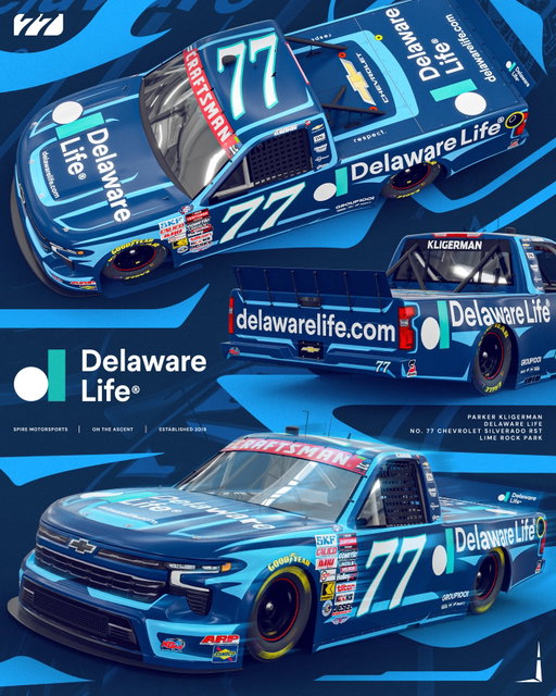 A fresh look for PK in Lime Rock.
