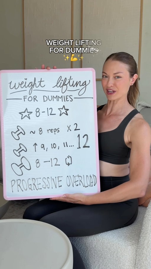 Everyone over complicates weight lifting, when it’s really quite simple 🧠📝

Follow this formula for guaranteed improvement in strength! Pair it with a high protein diet, and those muscles will be poppin 💪

If you don’t know which exercises to choose, you can look up online “dumbbell leg workout” / “cable arm workout”… or you can join a program that walks you through every step of the way! I have a dumbbell workout program in my bio :)

You got this! LMK if you have any questions 💕

#weightlifting #beginnerworkout #dumbbellworkouts #weightliftingwomen #progressiveoverload