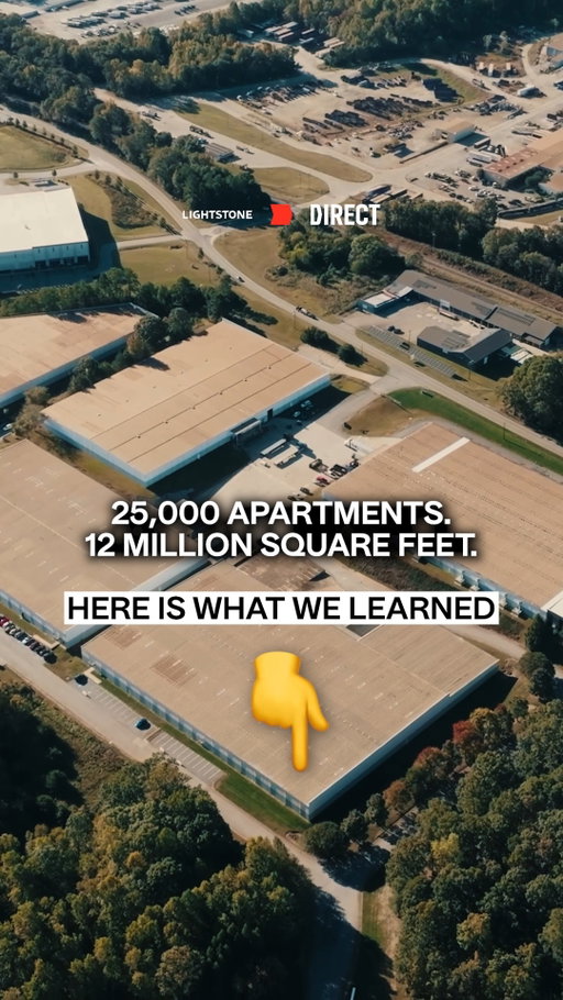 25,000 Apartments Later, Here's What We Know
#CommercialRealEstate #IndustrialRealEstate #PassiveIncome

This material is for informational purposes only and does not constitute (i) an offer to sell or a solicitation of an offer to purchase any interest in any investment vehicles managed by any business unit of the firm, or (ii) an acceptance to enter into any binding contract, agreement, or understanding. Past performance does not guarantee future results. All investments carry risk. Full disclosures can be viewed on our website.