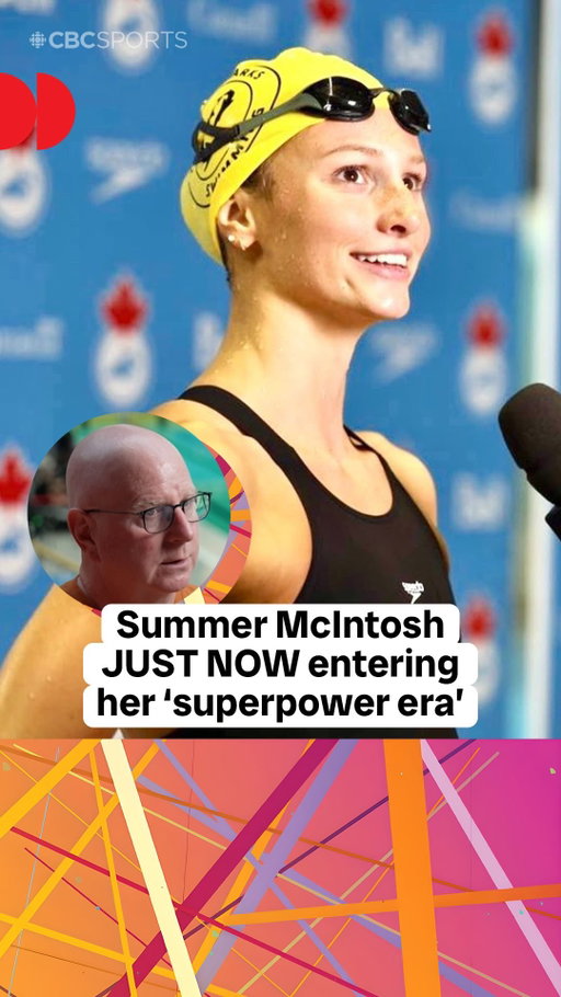 “She’s rock solid every day” 🙌🇨🇦

Legendary coach Bob Bowman believes @summerrmcintosh is JUST NOW entering her ‘superpower era’ 👀