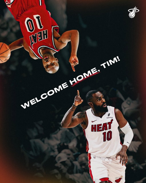 Same number. New legacy. Welcome home, @timjr!