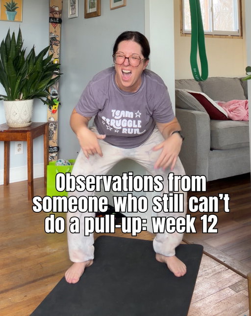It’s week 12 of trying to do a pull-up and I have observations to document. I’ll share exact progress soon but for now this is my reality being dedicated to following a 5 day a week program to get my first pull-up while kids are on summer break and having an unpredictable work and travel schedule and as always I did this to myself