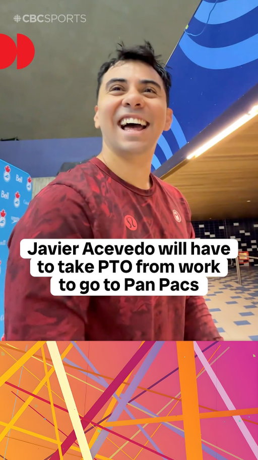 “I’ve gotta request some PTO in a few weeks I guess” 😂

@javier_acevedo1 on his new work-life balance after winning the 50m backstroke at the Canadian swimming trials 🏊‍♂️