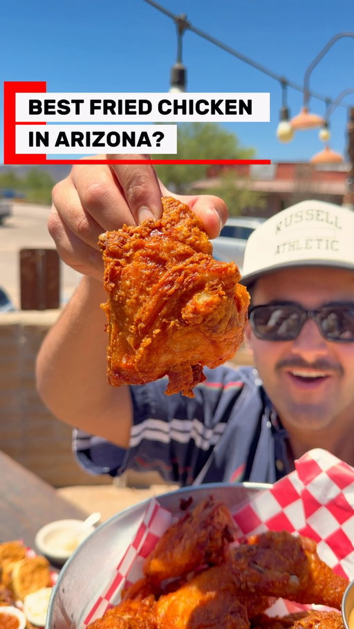 Crispy fried chicken, absolutely unreal. Old-school Western vibes, and this place absolutely lived up to the hype. Definitely adding this one to the favorites. 🤠🔥

📍6738 E Cave Creek Rd.  #arizona #arizonafoodie #friedchicken #chicken #foodie