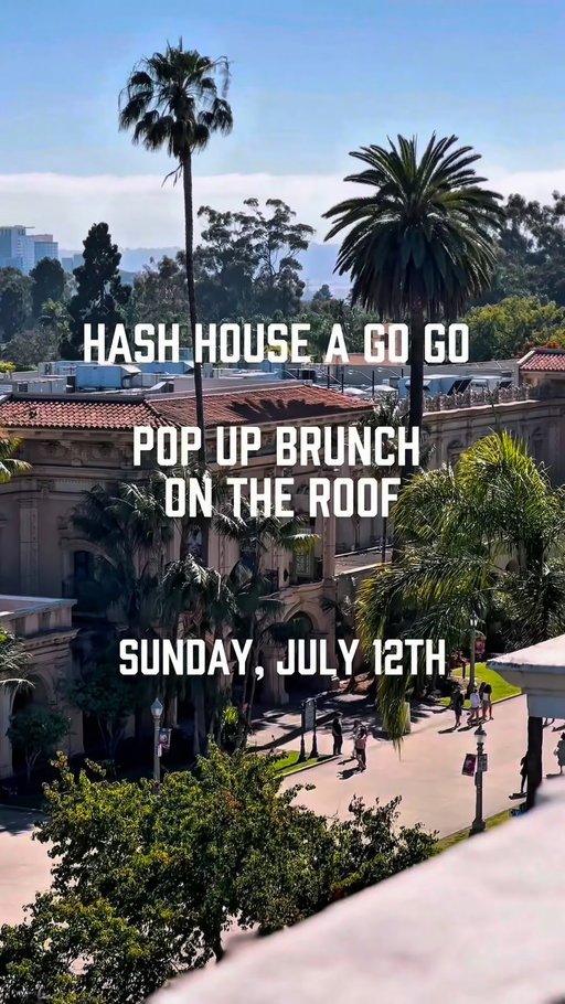 The original and famous Hash House a Go Go is coming to the rooftop at the NAT! Sunday July 12th, 10:00AM - 2:30pm with HH Anniversary specials from Chef Andy Beardslee & special guest DJ Chino. One day only for this special menu- tickets in bio!🎟️
.
.
.
.
.
.
.
.
#naturalhistorymuseum #sandiegoeats #brunch #hashhouseagogo #fyp
