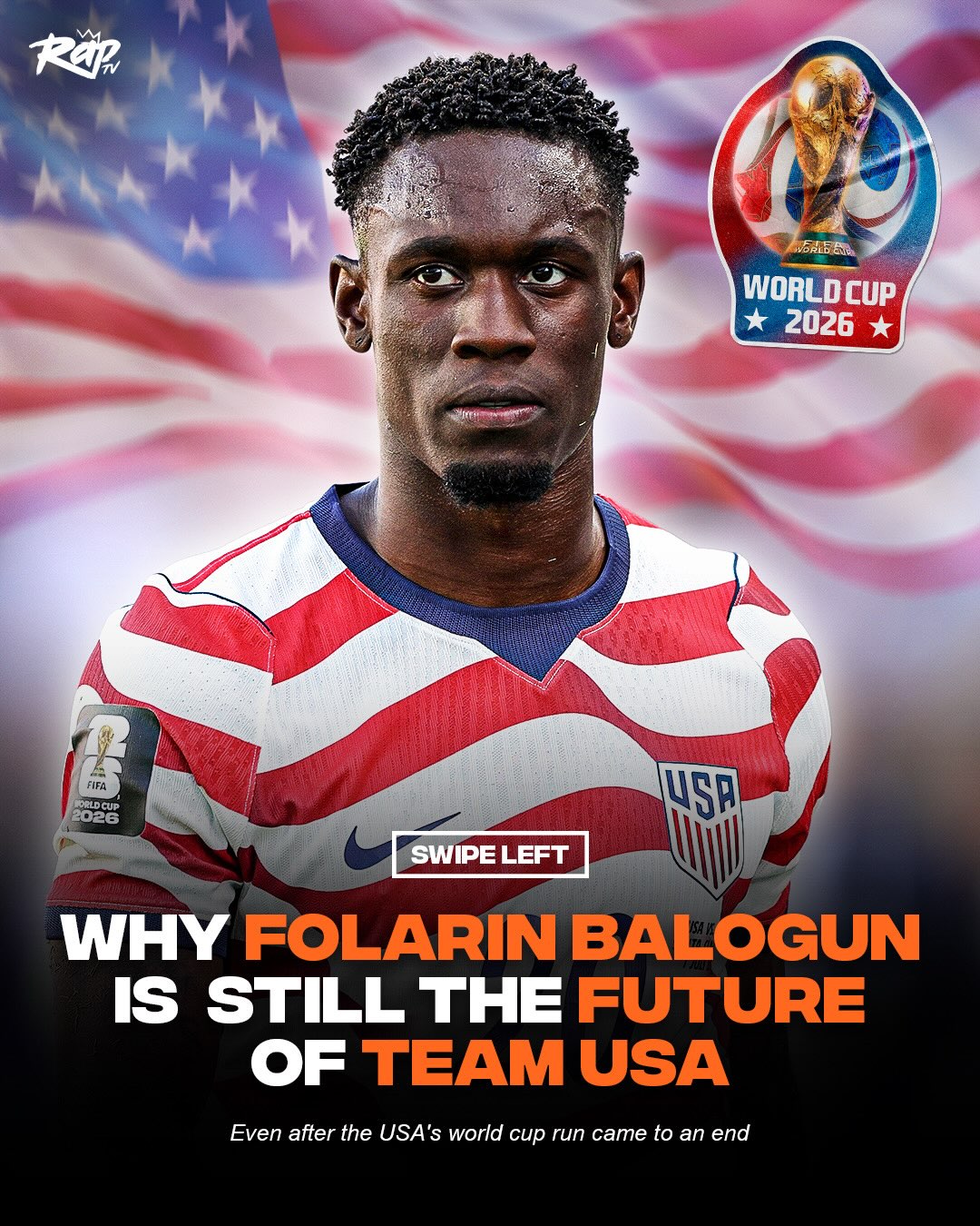 Team USA’s World Cup run may be over, but Folarin Balogun’s journey is just getting started‼️🇺🇸

Swipe left to look back at his road to the World Cup ⚽️