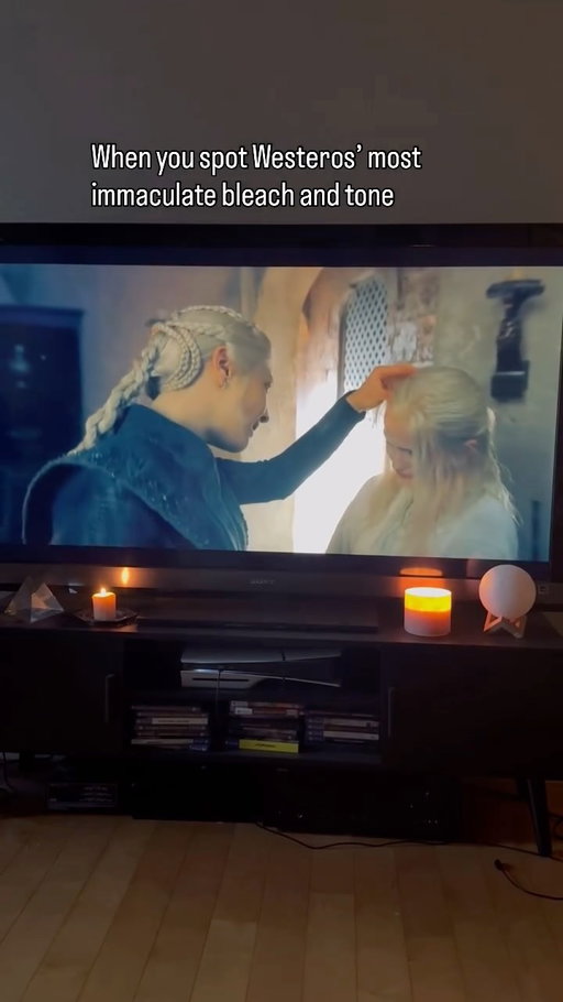 Ormund Hightower should lowkey open a salon 😝
#hotd #houseofthedragon #rhaenyratargaryen #rhaenyra