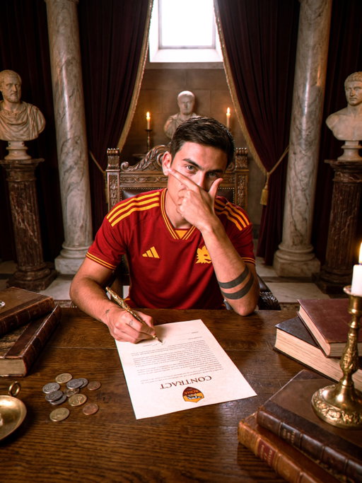 🚨 𝐇𝐄𝐑𝐄 𝐖𝐄 𝐆𝐎! Paulo Dybala agrees to sign a 𝐍𝐄𝐖 𝐃𝐄𝐀𝐋 at AS Roma — as he’ll stay at the club 💛❤️🇦🇷

Agreement is in place with Dybala to continue and put pen to paper with reduced salary, playing UCL football at Roma 🫱🏻‍🫲🏼

🇮🇹 Tutti i nostri aggiornamenti sul canale WhatsApp e anche su YouTube tutti i giorni, seguici 24h in forma gratuita! 🔛📲

𝐋𝐚 𝐉𝐨𝐲𝐚 𝐬𝐞 𝐪𝐮𝐞𝐝𝐚. 💎