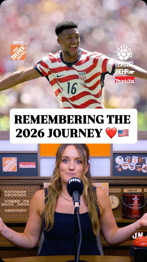 Football is all about the journey! ❤️🇺🇸

Today we relive the journey of this USMNT and what this summer means for the growth of the sport after.

Don’t miss today’s new episode of Morning Cupdate presented by @homedepot.