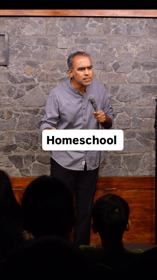 Home school 

#standupcomedy #comedy #instagood #standup #fun 

[stand up comedian enquires about homeschooling]