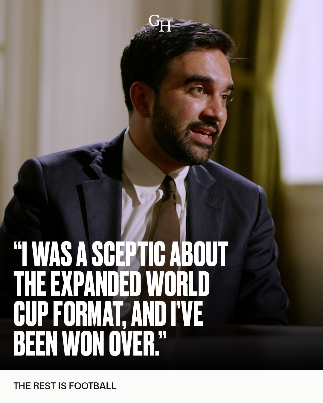 Gary sat down with the Mayor of New York City, Zohran Mamdani, to talk soccer, his Arsenal origin story and the impact the World Cup is having in his city and beyond.

Watch the full interview on The Rest Is Football YouTube channel now 📺