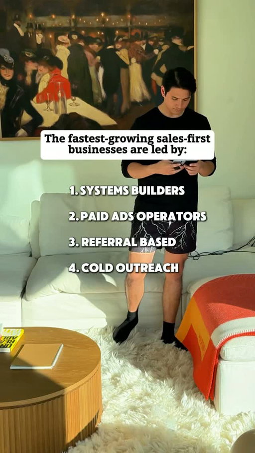 The fastest growing sales first businesses in the market right now do not scale by accident. They are led by founders who double down on a specific acquisition pillar.

If you study the brands experiencing hyper growth, the leadership styles break down into four clear areas.

First, you have Systems Builders who build operational frameworks so the company functions smoothly without their constant oversight. 

Second are the Paid Ads Operators who use Meta and direct response funnels to predictably buy inbound traffic. 

Third are Referral Based leaders who scale almost entirely on existing client advocacy and word of mouth networks. 

Finally, there are Cold Outreach leaders who scale via highly targeted, predictable outbound prospecting systems.

To move away from the day to day grind and scale your business like a real owner, you need to understand which model fits your current goals.

Which of these four leadership models are you actively building in your company right now? Let me know in the comments.

Go to the link in bio to learn how to scale your business 🔗

#businessgrowth #salesautomation #growthmarketing #b2bsales #paidads
