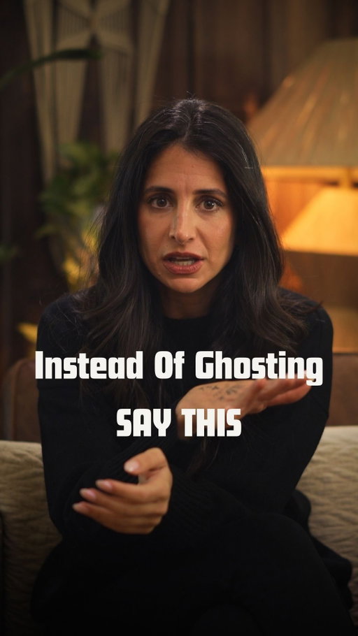 Ghosting isn’t the only option baby. Healthy communication means having conversations that feel uncomfortable instead of avoiding them altogether.

If saying this feels impossible, or hearing it would send you into a spiral, it might be time to ask yourself why discomfort feels so unsafe. That’s where growth starts.

Tune into The Sabrina Zohar Show on Spotify, Apple, YouTube, or wherever you get your podcasts for more dating/relationship advice, relationship psychology, healthy communication, and attachment style.

#datingadvice #relationshipadvice #ghosting #ghosted