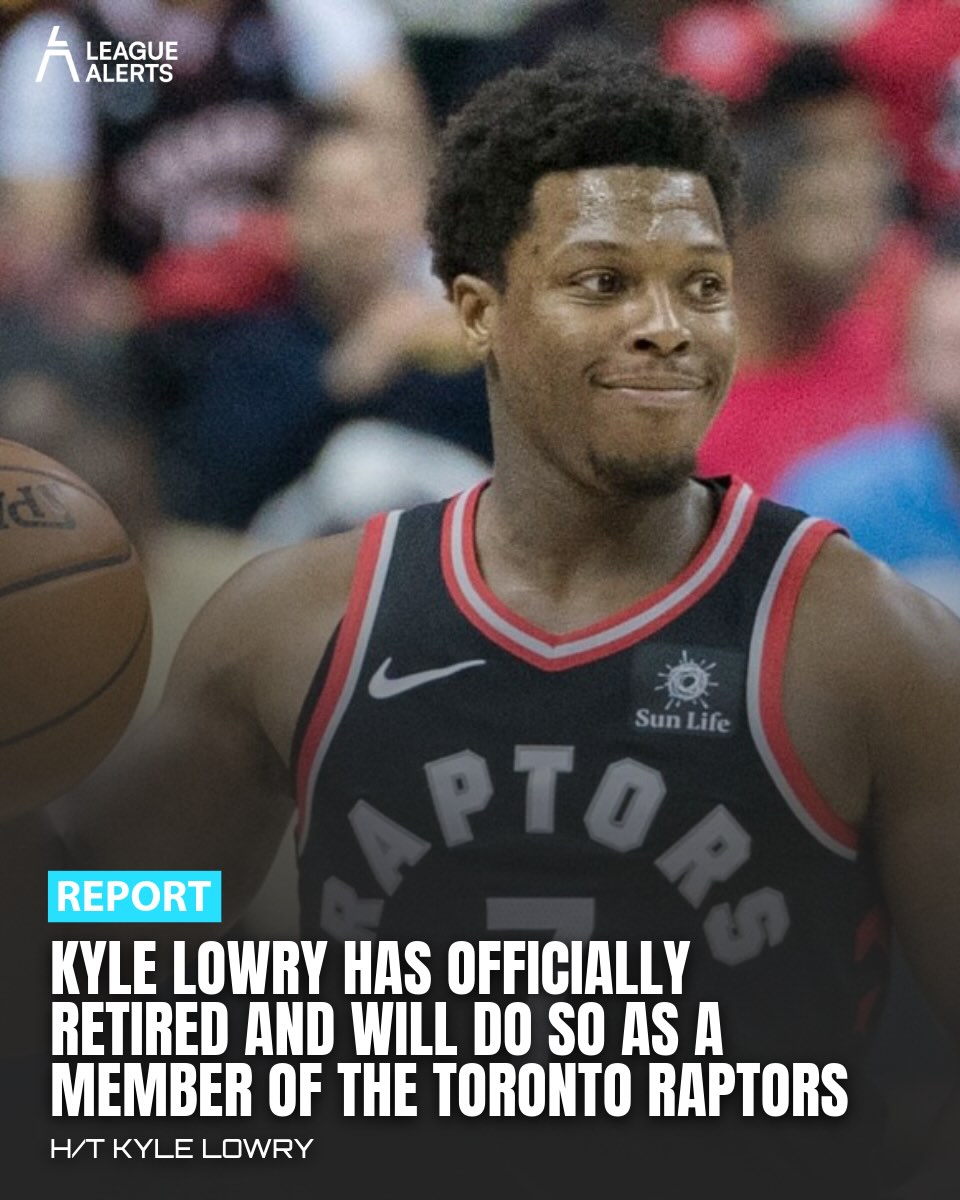 Kyle Lowry has called it a career after 20 seasons in the NBA. He’ll retire as a Raptor, the franchise he led to their first championship in 2019.