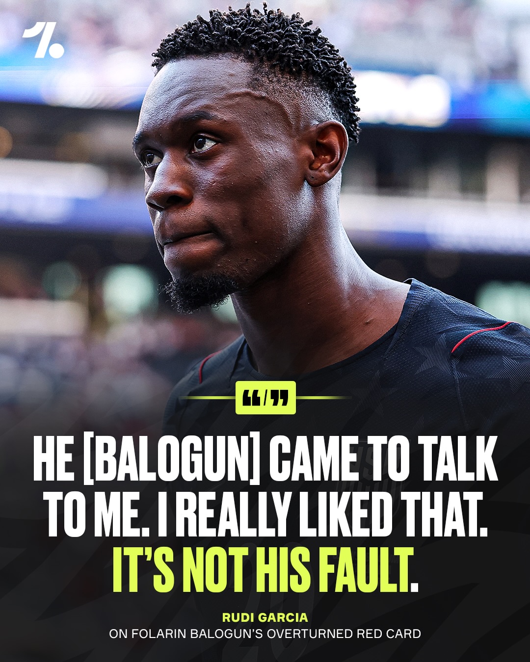 Belgium boss Rudi Garcia revealed Folarin Balogun came to speak to him about his overturned red card that allowed him to face the Belgians in the Round of 16, claiming he ‘appreciated the intention’ of their chat 🇺🇸🤝🇧🇪

Sadly even with his red card suspended, it wasn’t  to be for the USA who bowed out of the tournament after a 4-1 defeat 💔