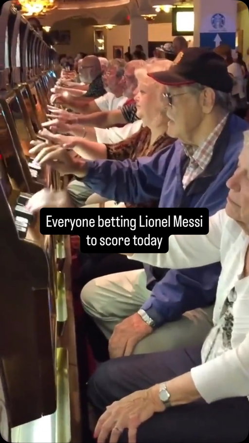 EVERYONE taking Messi to score today 😬