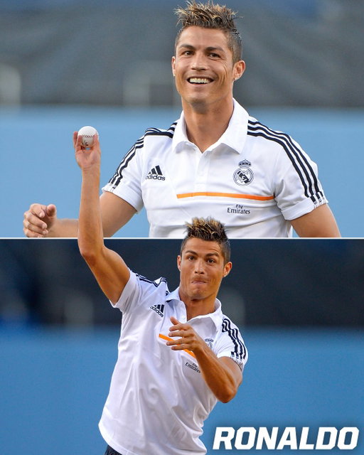 Cristiano Ronaldo ... LEGEND 🐐

His appearance at Dodger Stadium was so electric he needed TWO first pitches 🔥

Via Real Madrid/YT
#Ronaldo #Soccer #WorldCup #Football #Dodgers