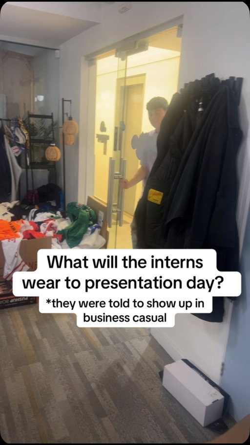 Is this business casual? #interns