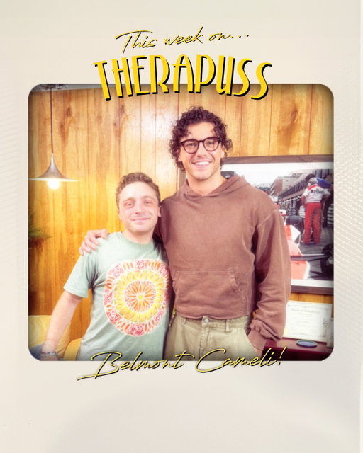 Therapuss session 131 with Belmont Cameli is out TOMORROW at 7 PM PST exclusively on @netflix and @spotify 🐙