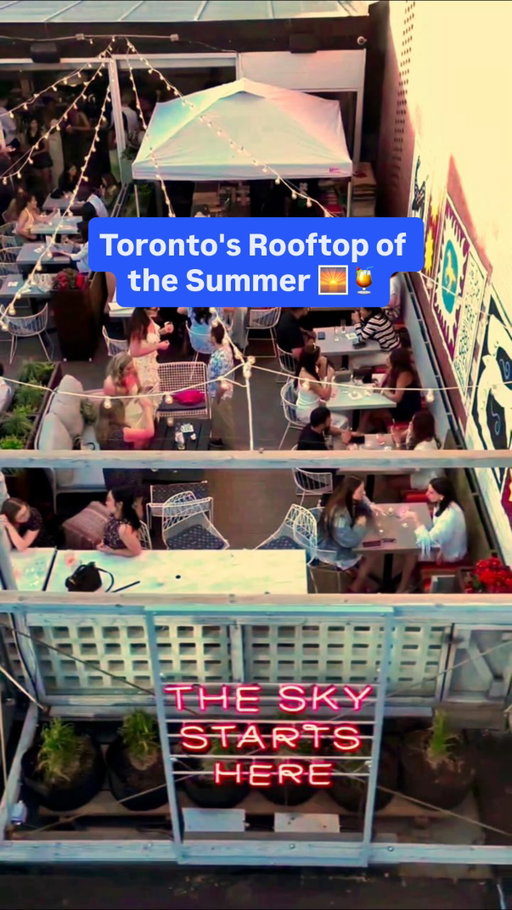 POV: your perfect Toronto summer night ☀️🍹🌇

The newly refreshed Sky Yard BBQ at The Drake Hotel is serving up sunset views over the city, charcoal-grilled BBQ, fresh seafood, summer cocktails, live DJs, and rooftop vibes that last all night.

Whether you’re looking for a rooftop dinner, golden hour drinks, a fun night out, or a sunny spot for weekend brunch, Sky Yard delivers one of Toronto’s best rooftop experiences. Located on Queen Street West, just steps from Ossington, this is the kind of spot you’ll want on your Toronto summer bucket list.

And if you’re not ready to call it a night? Book a hotel room upstairs and take the elevator home.

📍 The Drake Hotel – Sky Yard BBQ rooftop patio
1150 Queen St W, Downtown Toronto

Tag the person you’re bringing with you this summer 👇

#Toronto #TheDrakeHotel #SkyYard #TorontoNightlife #TheDrakeHotelPartner