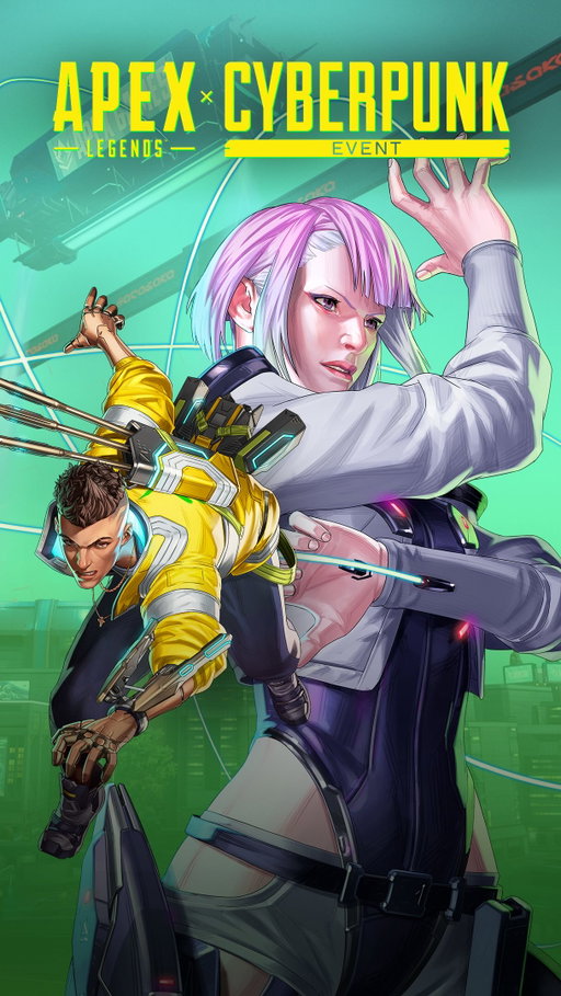 Welcome to Night City.

Chrome up or flatline.

Apex Legends x Cyberpunk drops July 14.