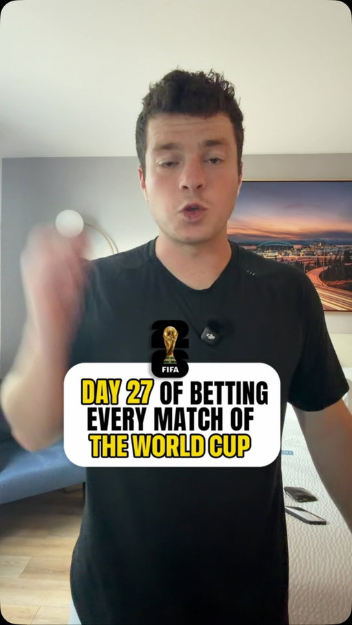 Day 27 of Betting Every Match of the World Cup 

Current Record: 40-57 (-$989)

⚽️ Luis Diaz Anytime +230
⚽️ Julian Alvarez Anytime +120