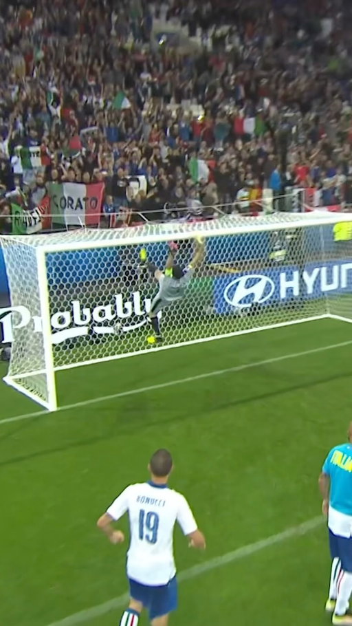 Buffon 🤣 That’s one way to celebrate 😅