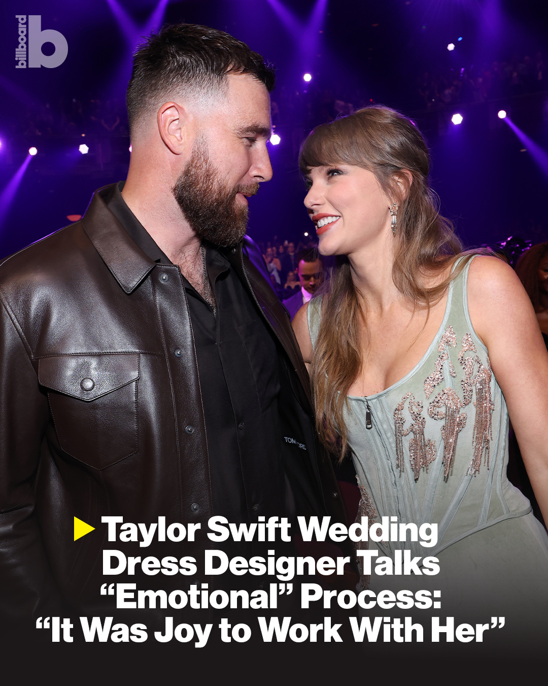 Taylor Swift’s wedding dress designer is opening up about creating one of the year’s most talked-about bridal looks. 🤍⁠
⁠
Dior creative director Jonathan Anderson revealed that designing Swift’s custom Haute Couture gown for her July 3 wedding to Travis Kelce was an emotional experience, saying the pair worked closely together throughout the process.⁠
⁠
“It was a joy to work with her,” Anderson said. “We became very good friends. It’s an emotional thing doing someone’s wedding.”⁠
⁠
More details on Taylor's dress are at the link in bio.