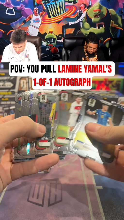 This chase is officially over🤩  Lamine Yamal 1/1 Auto🤯🔥

#soccercards #paniniamerica #FIFAWorldCup #whodoyoucollect #footballcards #sportscards #cardpull #1of1 #lamineyamal #spain